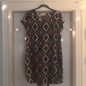 Aztec Pattern Dress